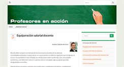 Desktop Screenshot of profesoresenaccion.com